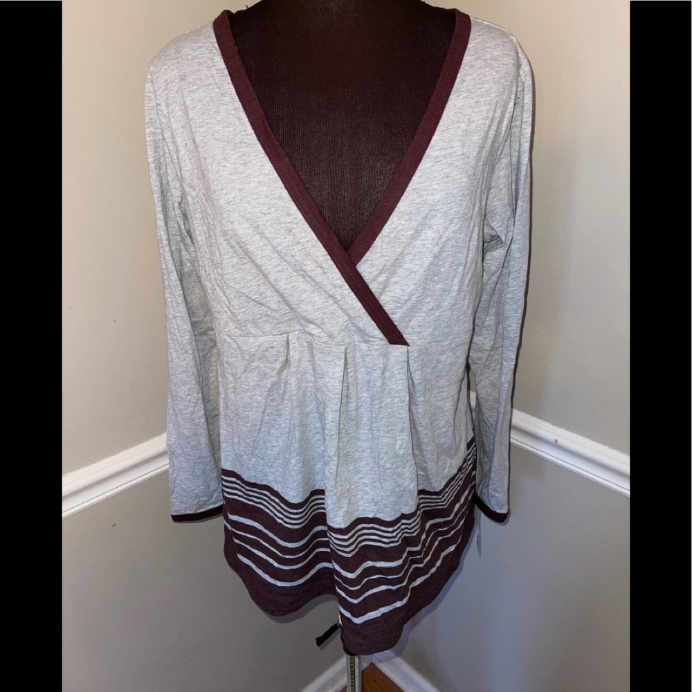 NWT Liz Lange maternity shirt sexy sz XL